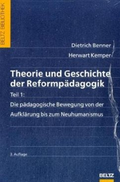 Cover Theorie und Geschichte der Reformpädagogik