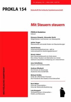 Cover Mit Steuern steuern / Prokla H.154