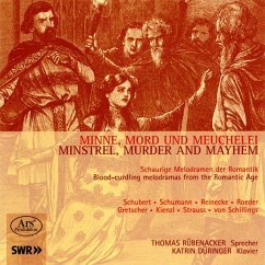 Minne,Mord Und Meuchelei-Schaurige Melodramen - Rübenacker,Thomas/Düringer,Katrin