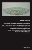 Kooperation und Wettbewerb in Automobilzuliefernetzwerken Kooperation und Wettbewerb in Automobilzuliefernetzwerken
