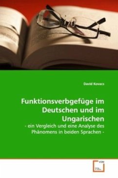 Funktionsverbgefüge im Deutschen und im Ungarischen - Kovacs, David