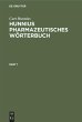 Hunnius pharmazeutisches Wörterbuch - Bild 1