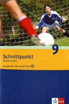 Cover 9. Schuljahr, Arbeitsheft m. CD-ROM / Schnittpunkt Mathematik, Ausgabe Berlin, Brandenburg, Mecklenburg-Vorpommern u. Sachsen-Anhalt