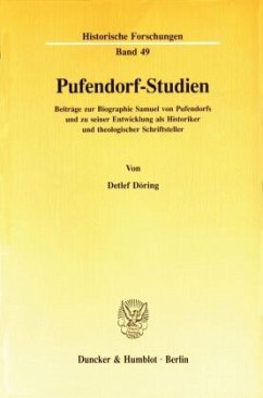 Pufendorf-Studien. - Döring, Detlef