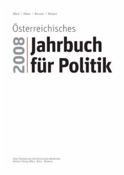 Cover Österreichisches Jahrbuch für Politik 2008