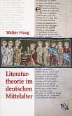 Literaturtheorie im deutschen Mittelalter