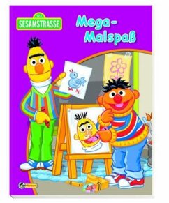Cover Sesamstraße Mega-Malspaß