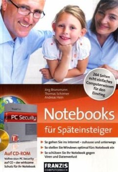 Notebooks für Späteinsteiger, m. CD-ROM - Brunsmann, Jörg; Schirmer, Thomas; Hein, Andreas