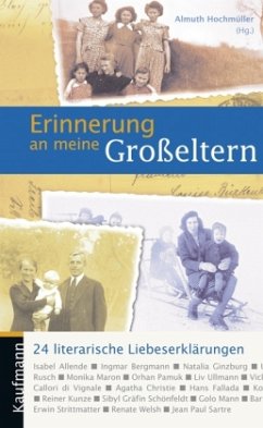 Cover Erinnerung an meine Großeltern