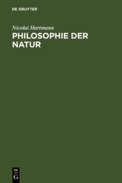 Philosophie der Natur - Hartmann, Nicolai