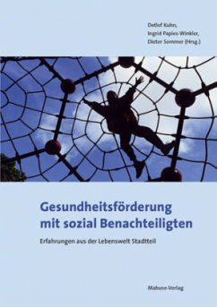 Cover Gesundheitsförderung mit sozial Benachteiligten
