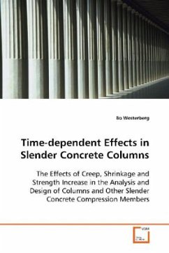 Cover Time-dependent Effects in Slender Concrete Columns