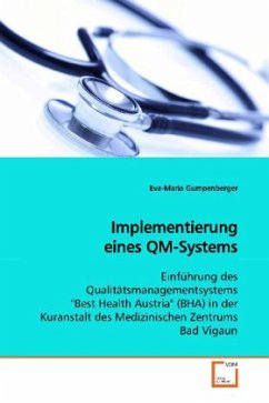 Implementierung eines QM-Systems - Gumpenberger, Eva-Maria