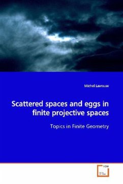 Cover Scattered spaces and eggs in finite projective spaces