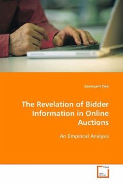 The Revelation of Bidder Information in Online Auctions - Deb, Saumyanil