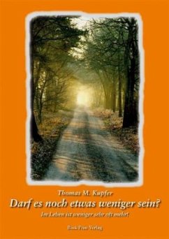 Cover Darf es noch etwas weniger sein?