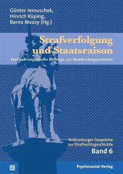 Cover Strafverfolgung und Staatsraison