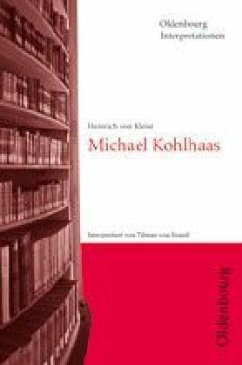 Cover Heinrich von Kleist 'Michael Kohlhaas'