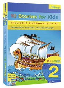 Cover Englische Kindergeschichten, m. 1 Audio-CD, m. 1 Buch
