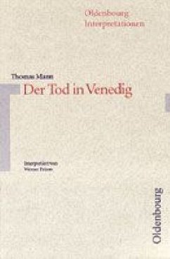 Cover Thomas Mann 'Der Tod in Venedig'