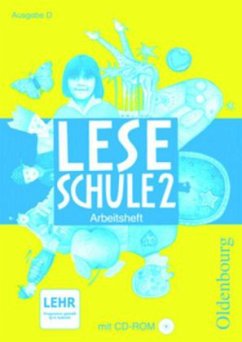 Cover Arbeitsheft, 2. Schuljahr, m. CD-ROM / Leseschule, Lese-Sprach-Buch, Ausgabe D