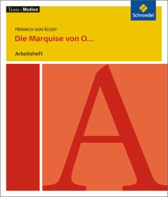 Cover Heinrich von Kleist 'Die Marquise von O... und andere Prosa', Arbeitsheft