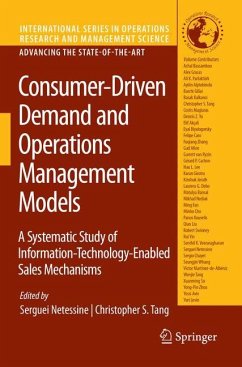 Consumer-Driven Demand and Operations Management Models - Netessine, Serguei / Tang, Christopher S. (ed.)
