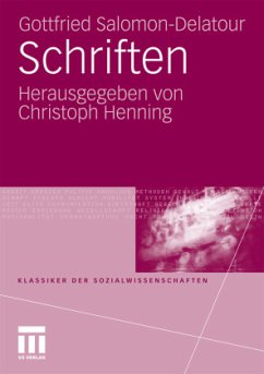 Schriften - Salomon-Delatour, Gottfried