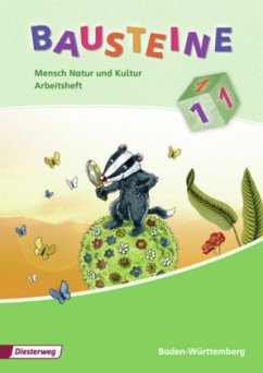 Cover 1. Schuljahr, Arbeitsheft / Bausteine Mensch, Natur und Kultur, Ausgabe Baden-Württemberg 2009
