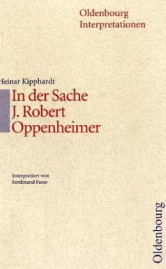 Cover Heiner Kipphardt 'In der Sache J. Robert Oppenheimer'