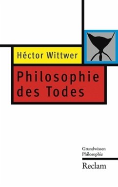 Philosophie des Todes - Wittwer, Héctor