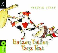 Katzen-Tatzen-Tanz-Fest, Audio-CD - Vahle, Fredrik