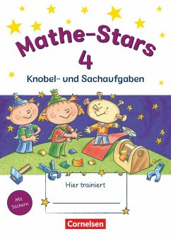Mathe-Stars 4. Schuljahr - Übungsheft / Mathe-Stars Knobel- und Sachaufgaben Bd.4 - Plankl, Elisabeth;Kobr, Ursula;Hatt, Werner
