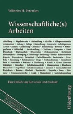 Wissenschaftliche(s) Arbeiten - Peterßen, Wilhelm H.