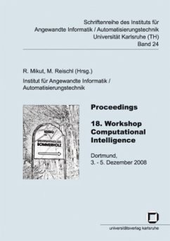 Cover Proceedings - 18. Workshop Computational Intelligence