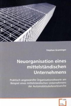 Neuorganisation eines mittelständischen Unternehmens - Graminger, Stephan