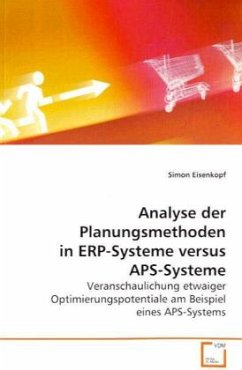 Cover Analyse der Planungsmethoden in ERP-Systeme versus APS-Systeme
