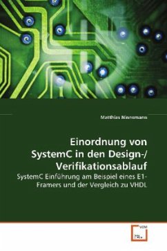 Cover Einordnung von SystemC in den Design-/Verifikationsablauf