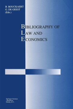 Bibliography of Law and Economics - Bouckaert