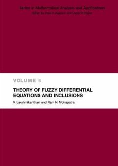 Theory of Fuzzy Differential Equations and Inclusions - Lakshmikantham, V.; Mohapatra, Ram N