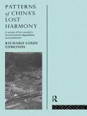 Patterns of China's Lost Harmony