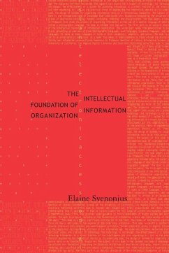 Cover The Intellectual Foundation of Information Organization