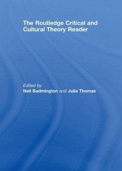 The Routledge Critical and Cultural Theory Reader