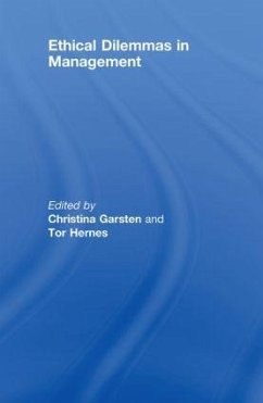 Ethical Dilemmas in Management - Garsten, Christina; Hernes, Tor