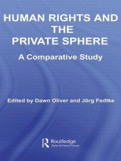 Human Rights and the Private Sphere - Fedtke, Jorg / Oliver, Dawn (eds.)