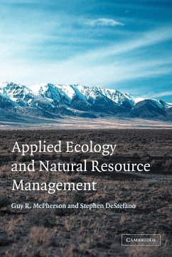 Applied Ecology and Natural Resource Management - McPherson, Guy R.; Destefano, Stephen