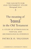 The Meaning of B Ma in the Old Testament