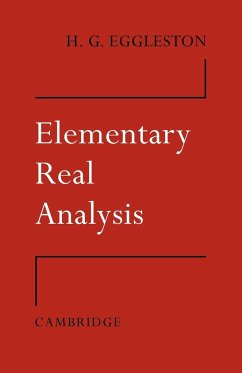 Elementary Real Analysis - Eggleston, Harold Gordon; Eggleston, H. G.