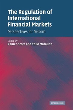 Cover The Regulation of International Financial Markets