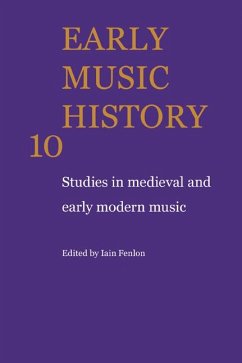 Cover Early Music History